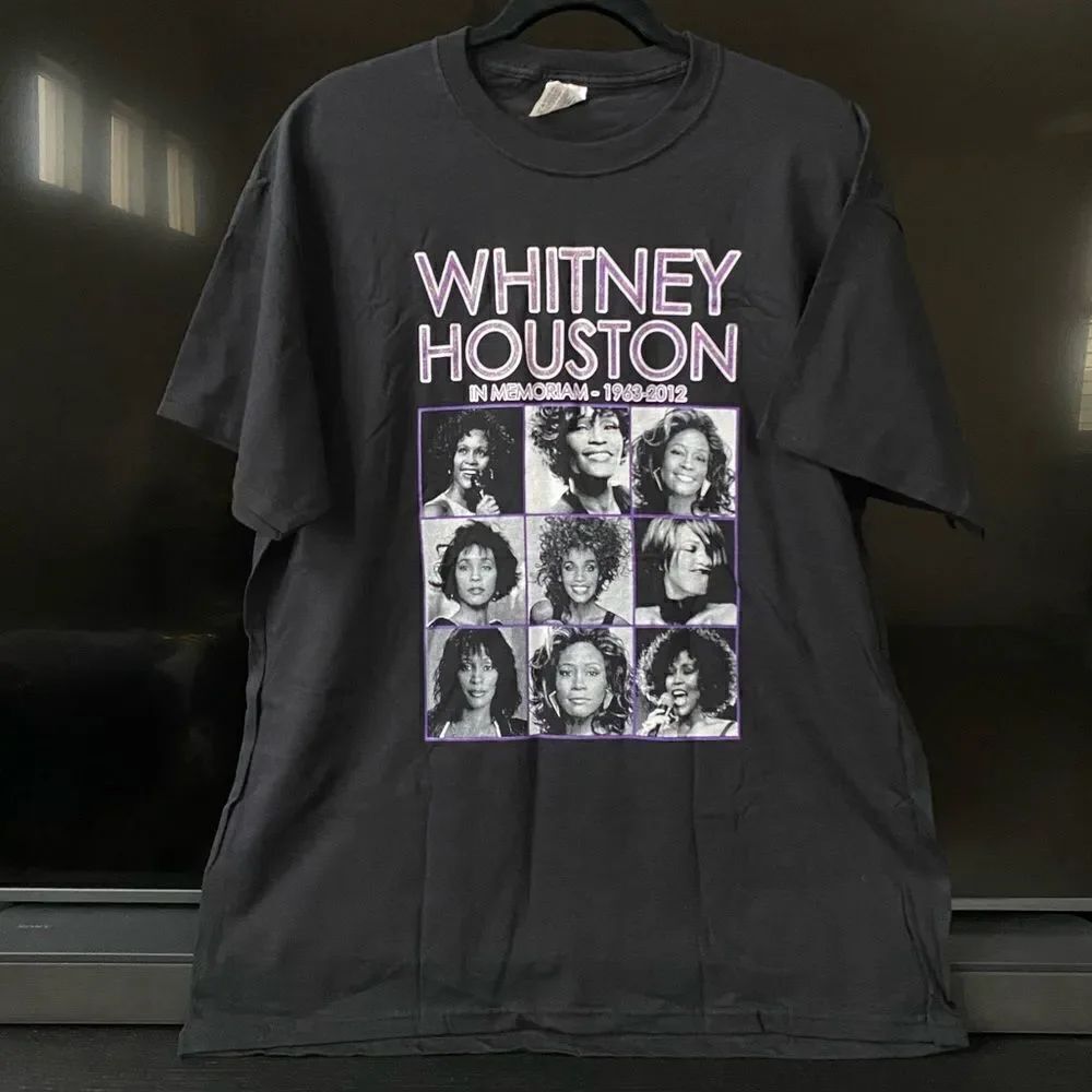 Vintage Whitney Houston Tee Shirt, Size XL